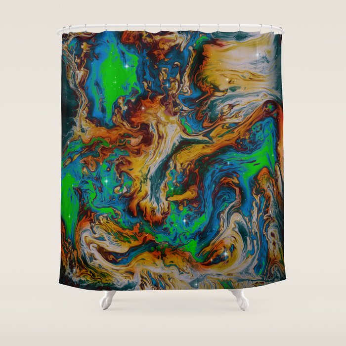 Arrakis Shower Curtain Gallery Image 1