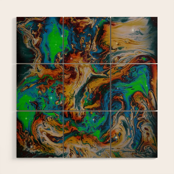 Arrakis Wood Wall Art Gallery Image 1