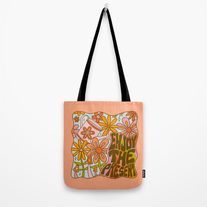 Enjoy the Present Tote Bag Gallery Image 2