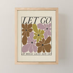 Let Go  Mini Art Print Gallery Image 1
