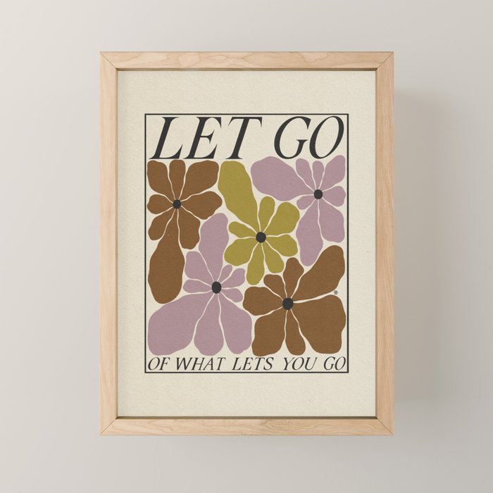 Let Go  Mini Art Print Gallery Image 1