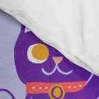 Lucky Waving Kitty Cat Maneki Neko Comforter Gallery Image 4