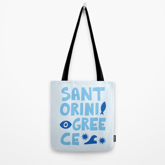 Santorini, Greece: Going Places Tote Bag Gallery Image 2