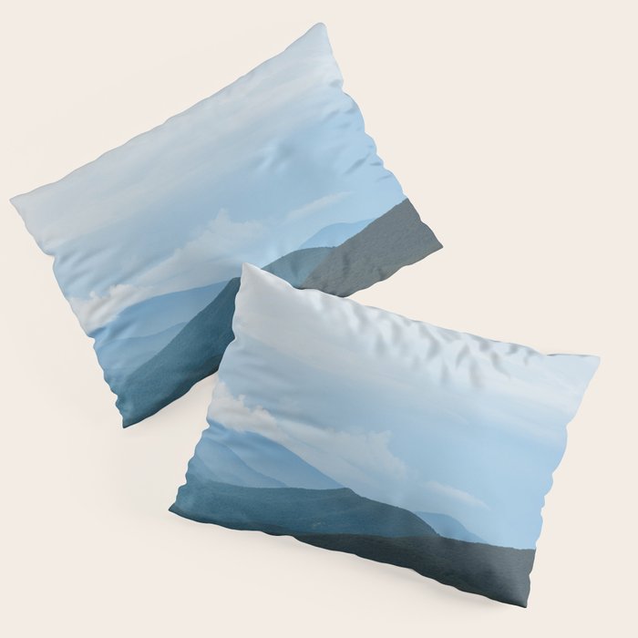Blue Ridge Mountain Magick Digital Nature Landscape Photography Pillow Sham Gallery Image 3
