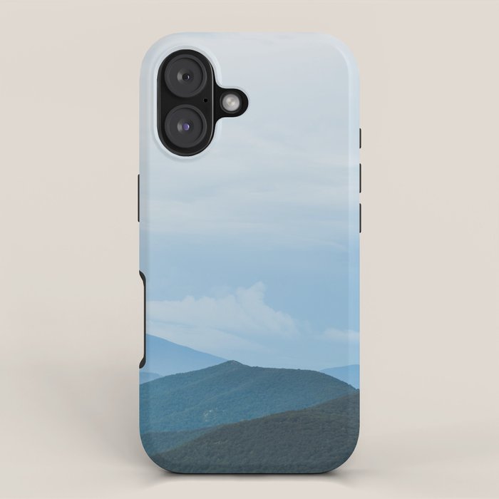 Blue Ridge Mountain Magick Digital Nature Landscape Photography iPhone Case Gallery Image 1