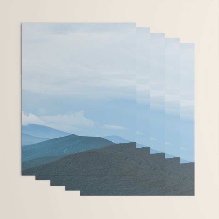 Blue Ridge Mountain Magick Digital Nature Landscape Photography Wrapping Paper Gallery Image 3