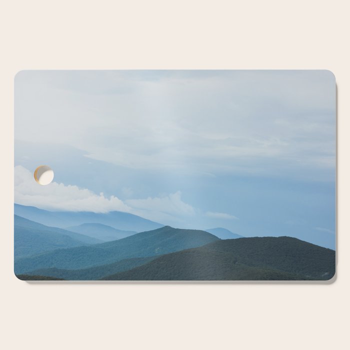 Blue Ridge Mountain Magick Digital Nature Landscape Photography Cutting Board Gallery Image 1