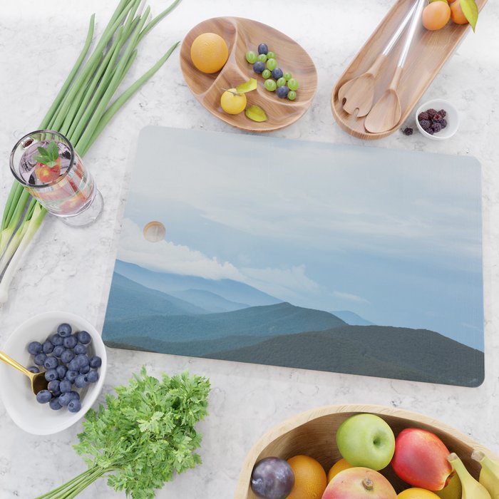 Blue Ridge Mountain Magick Digital Nature Landscape Photography Cutting Board Gallery Image 2