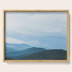 Blue Ridge Mountain Magick Digital Nature Landscape Photography Serving Tray Gallery Image 1