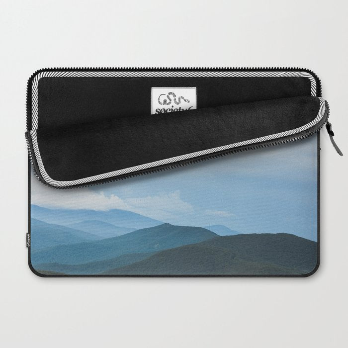 Blue Ridge Mountain Magick Digital Nature Landscape Photography Laptop Sleeve Gallery Image 2