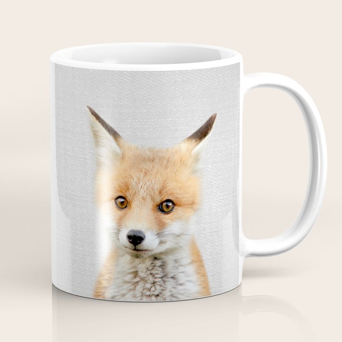 Baby Fox - Colorful Coffee Mug Gallery Image 1