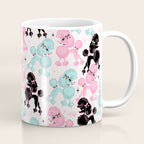 Poodlerama Retro Poodles Coffee Mug Gallery Image 1