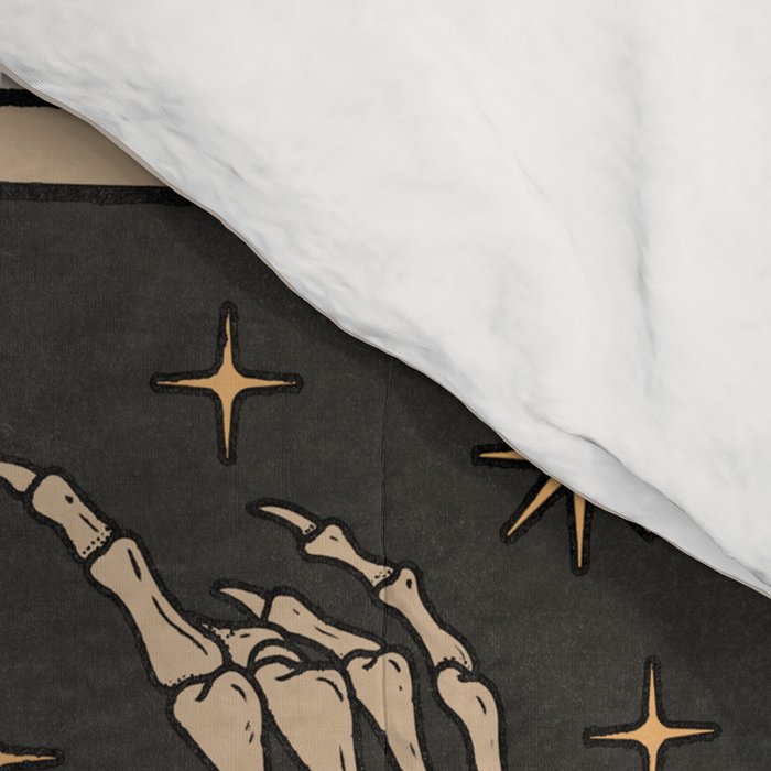 Death - Moth Tarot Comforter Gallery Image 4