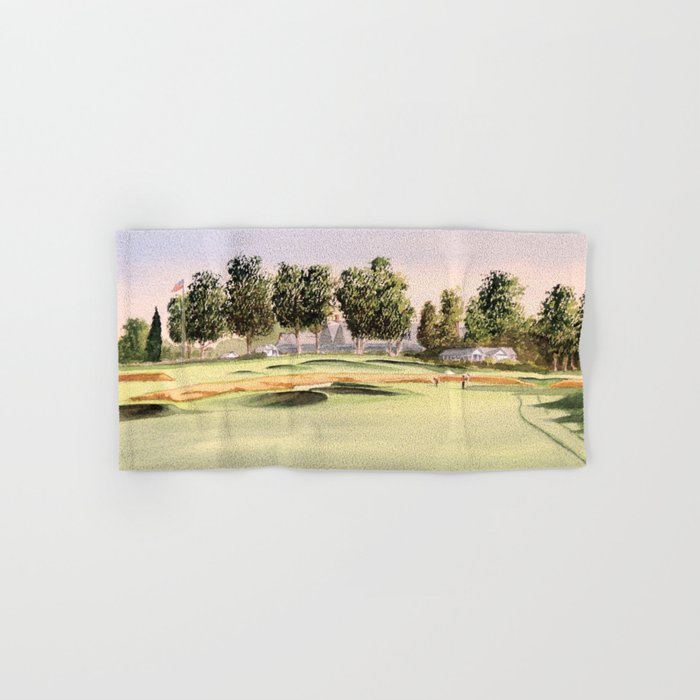 Oakmont Golf Course Bath Towel Gallery Image 1