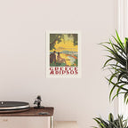 Aidipsos Greece Vintage Travel Poster 1930s Poster Gallery Image 2