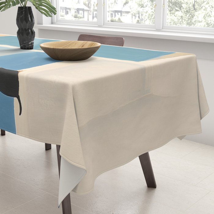 Quiet Cat by the Sea Tablecloth Gallery Image 3