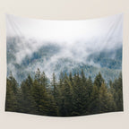 PNW Forest Adventure - Nature Photography Wall Tapestry Gallery Image 4
