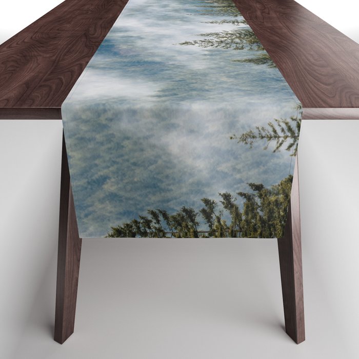 PNW Forest Adventure - Nature Photography Table Runner Gallery Image 1