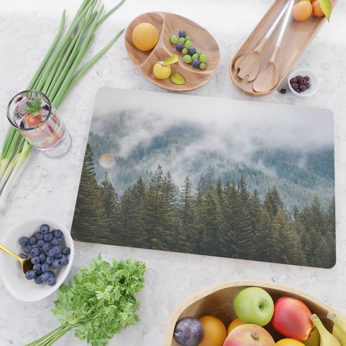 PNW Forest Adventure - Nature Photography Cutting Board Gallery Image 2