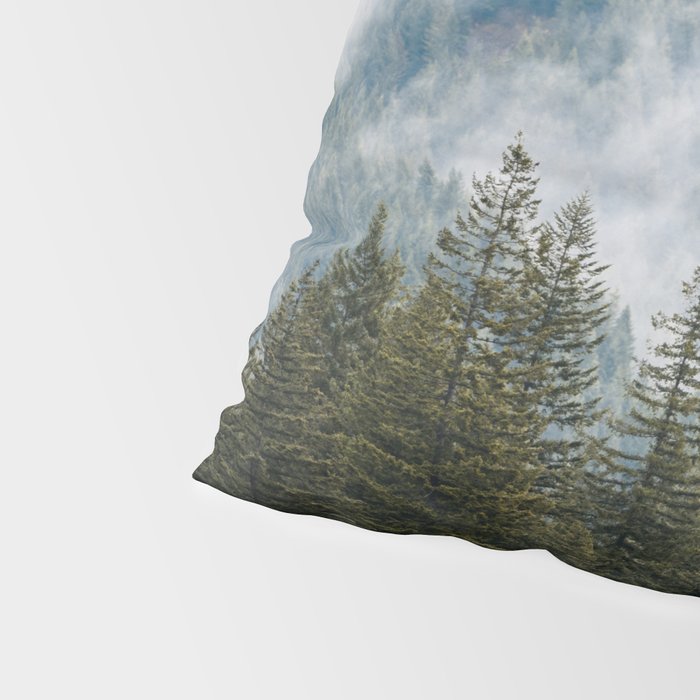 PNW Forest Adventure - Nature Photography Pillow Sham Gallery Image 4