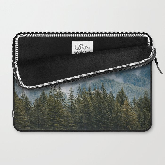 PNW Forest Adventure - Nature Photography Laptop Sleeve Gallery Image 2