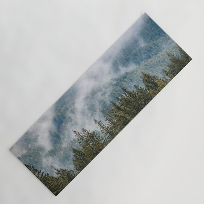 PNW Forest Adventure - Nature Photography Yoga Mat Gallery Image 1