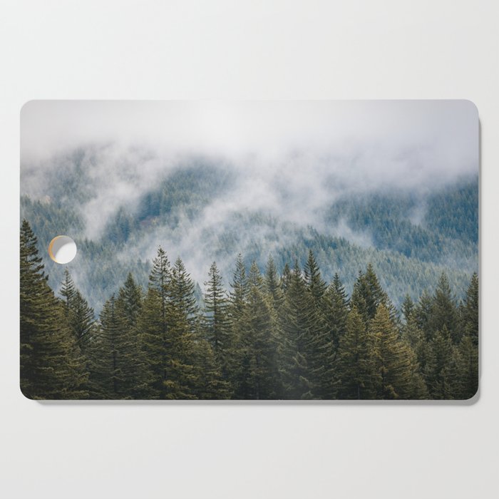 PNW Forest Adventure - Nature Photography Cutting Board Gallery Image 1