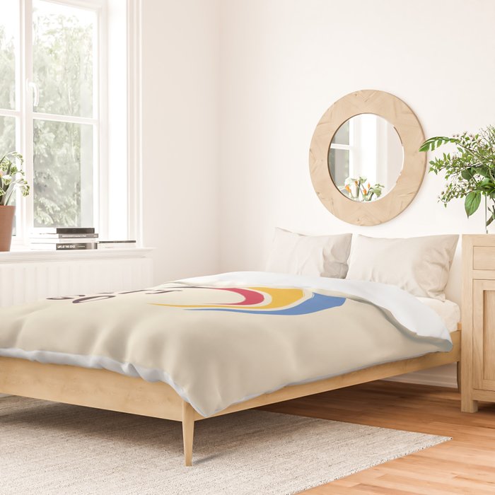 Let's Go - Soccer Illustration Duvet Cover Gallery Image 2