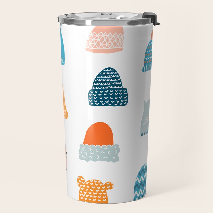 Winter hats Travel Mug Gallery Image 2