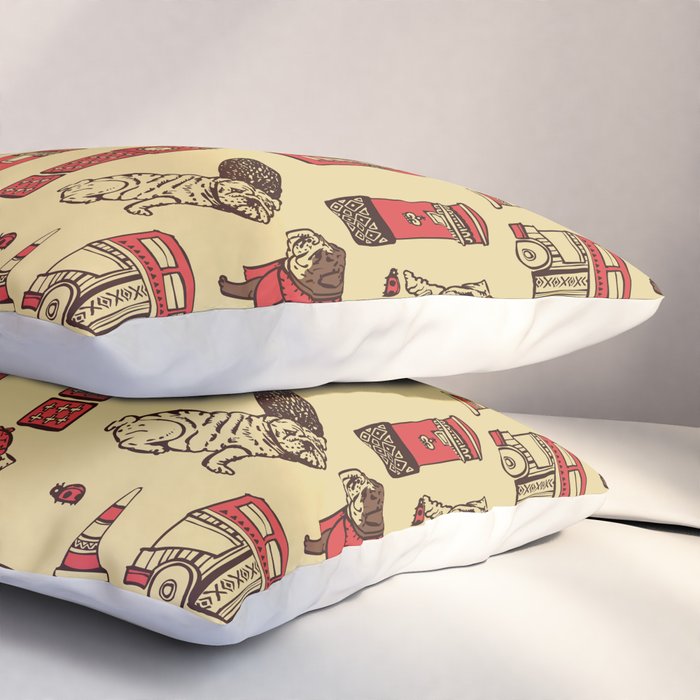 London English Bulldog Pillow Sham Gallery Image 3