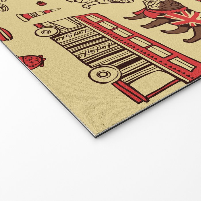 London English Bulldog Welcome Mat Gallery Image 2