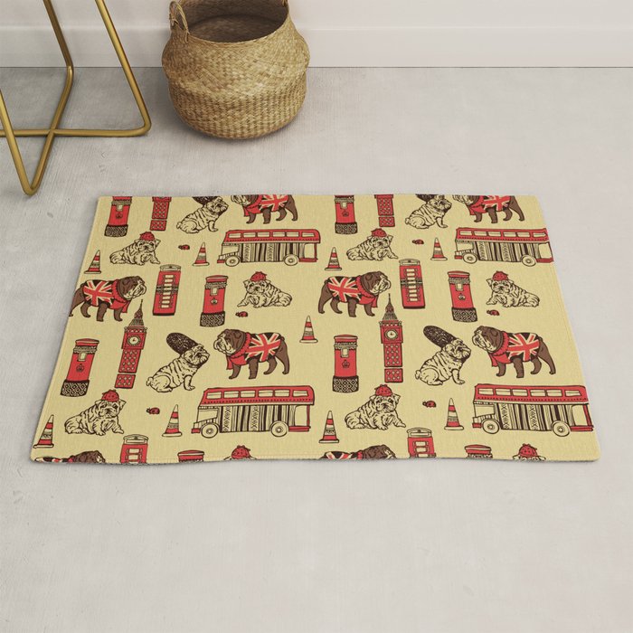 London English Bulldog Rug Gallery Image 1