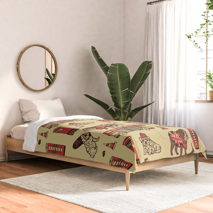 London English Bulldog Comforter Gallery Image 2