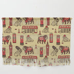 London English Bulldog Wall Hanging Gallery Image 1