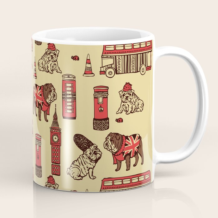 London English Bulldog Coffee Mug Gallery Image 1