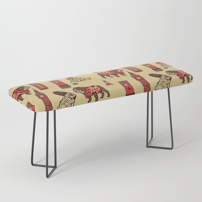 London English Bulldog Bench Gallery Image 1