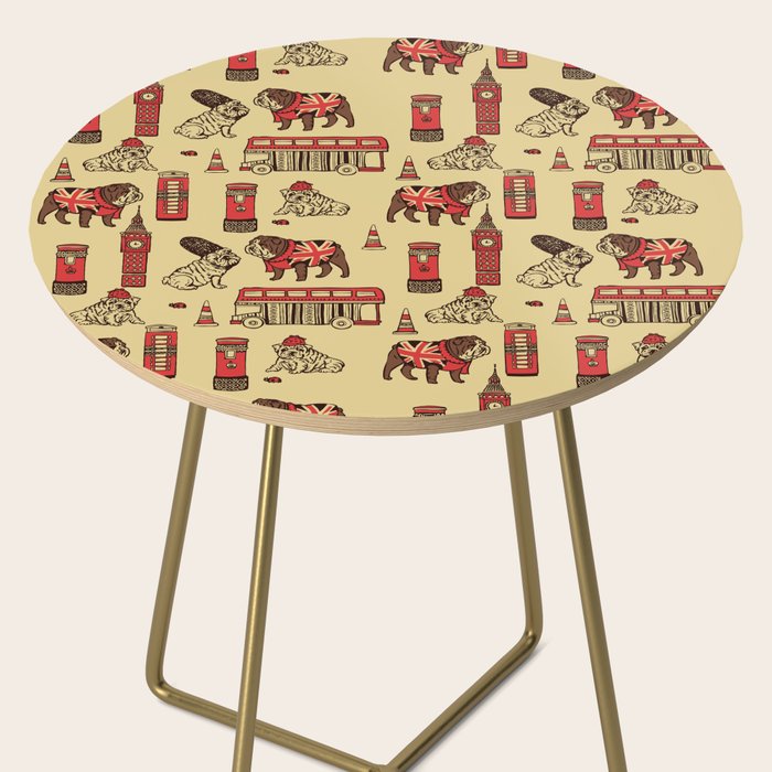 London English Bulldog Side Table Gallery Image 2