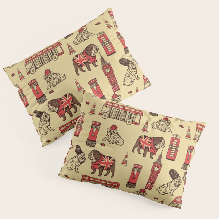 London English Bulldog Pillow Sham Gallery Image 3