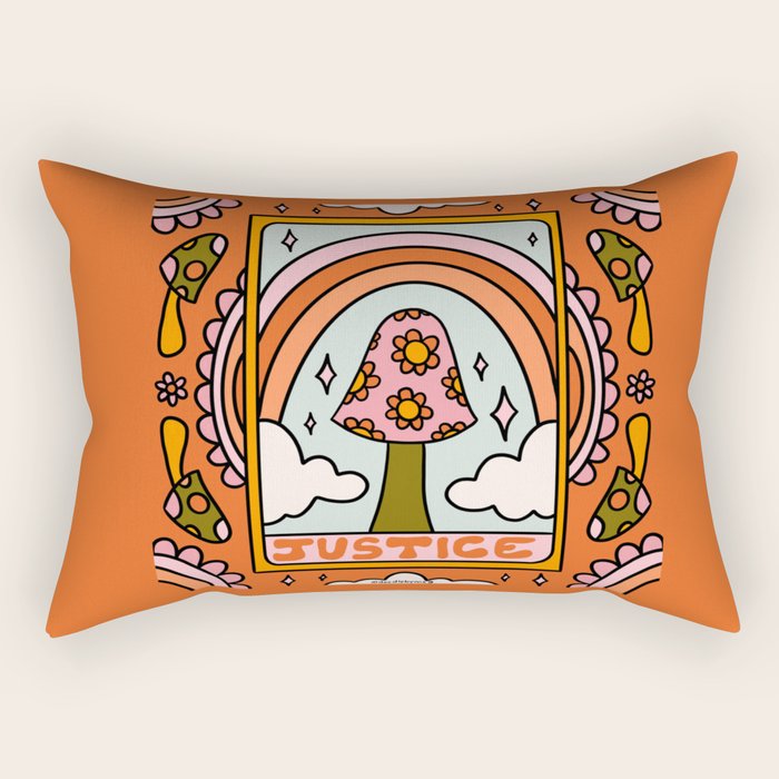 11. Justice Mushroom Rectangular Pillow Gallery Image 1