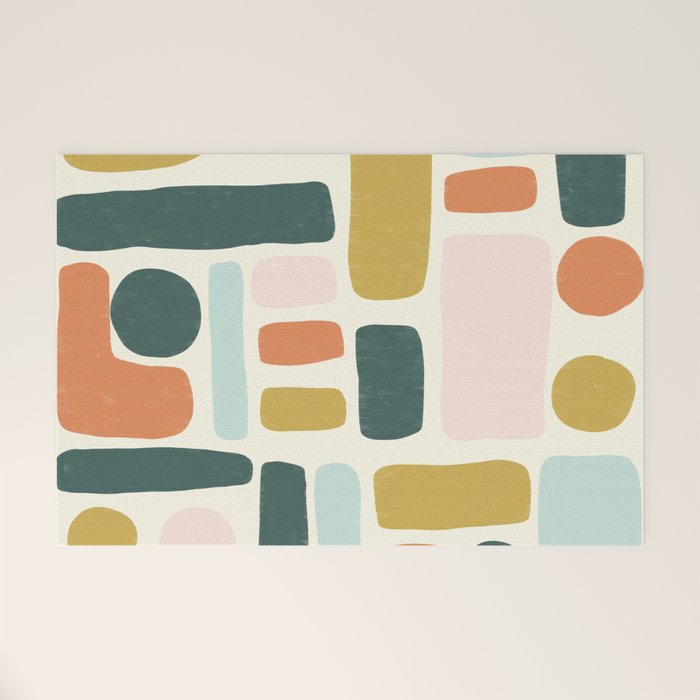 Abstract No.6 Welcome Mat Gallery Image 1