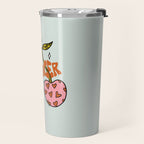 Cancer Zodiac Cherries Travel Mug Gallery Image 2
