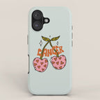 Cancer Zodiac Cherries iPhone Case Gallery Image 1