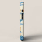 Garden Bird feeding antique white iPhone Case Gallery Image 2