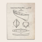 Canoe Patent - Kayak Art - Antique Notebook Gallery Image 4