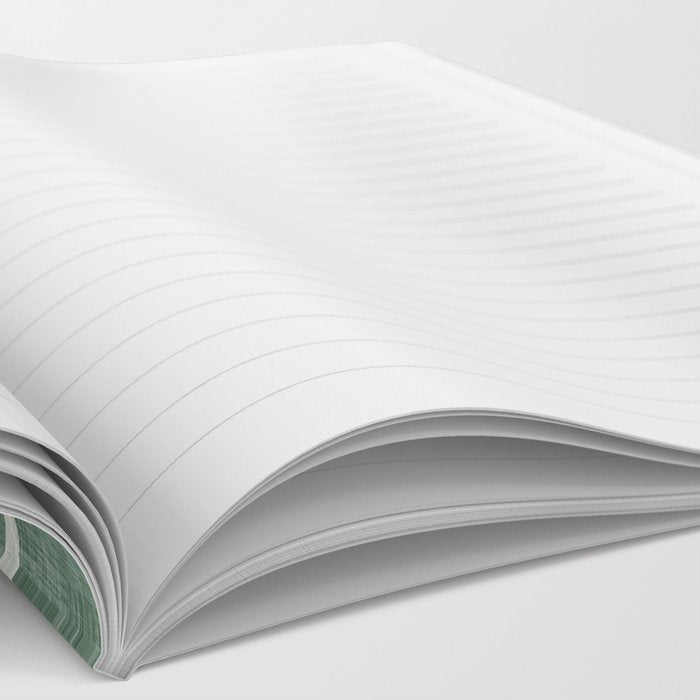 desert skulls - southwest cow skulls on sage Notebook Gallery Image 2