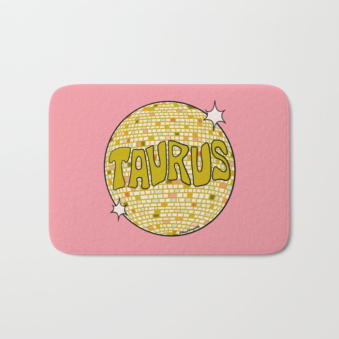Taurus Disco Ball Bath Mat Gallery Image 1