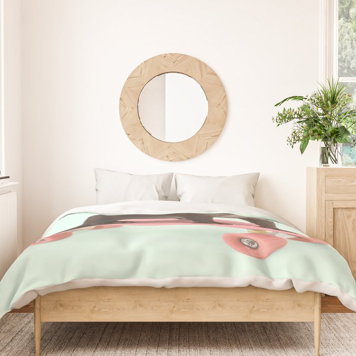 SKATE OTTER Duvet Cover Gallery Image 3