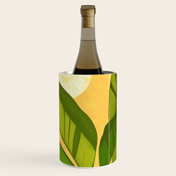 Sunny Afternoon Tropical Landscape  Wine Chiller Gallery Image 1
