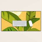 Sunny Afternoon Tropical Landscape  Desk Mat Gallery Image 1