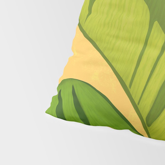 Sunny Afternoon Tropical Landscape  Pillow Sham Gallery Image 4
